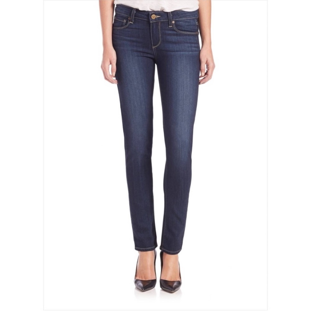 Paige Peg Straight Jeans